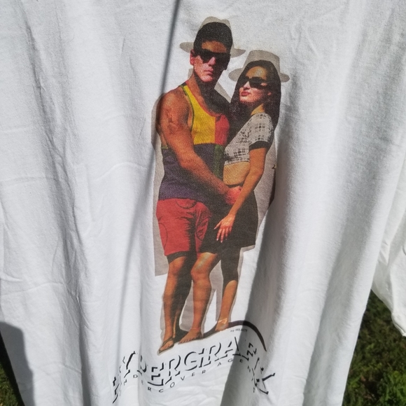 SOLD💥NWT 90's Hypergrafix Undercover Agents tee - Picture 2 of 5
